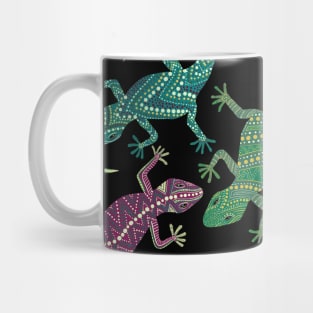 Colorful Gecko Gathering Mug